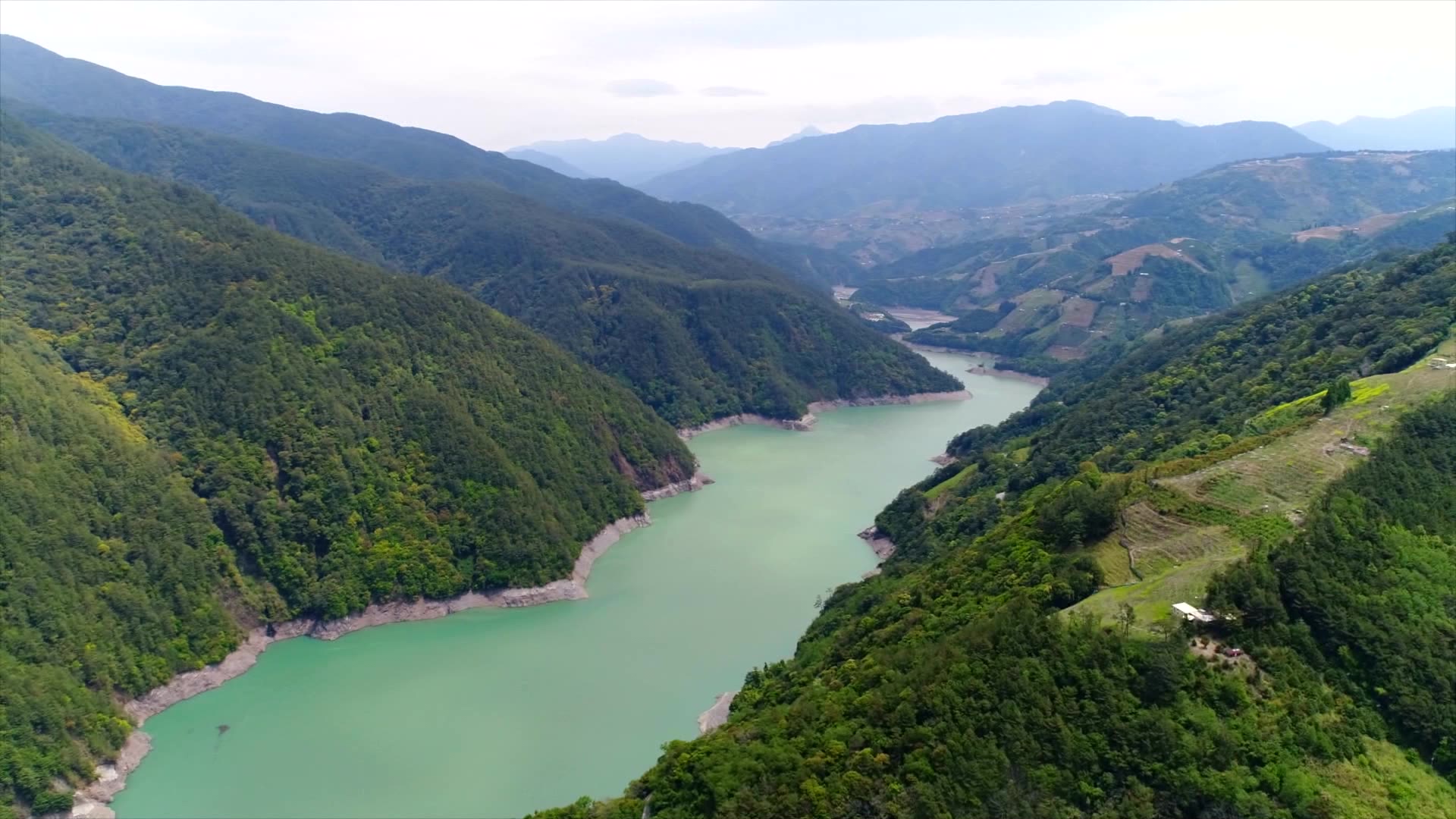 大甲溪流域德基水庫