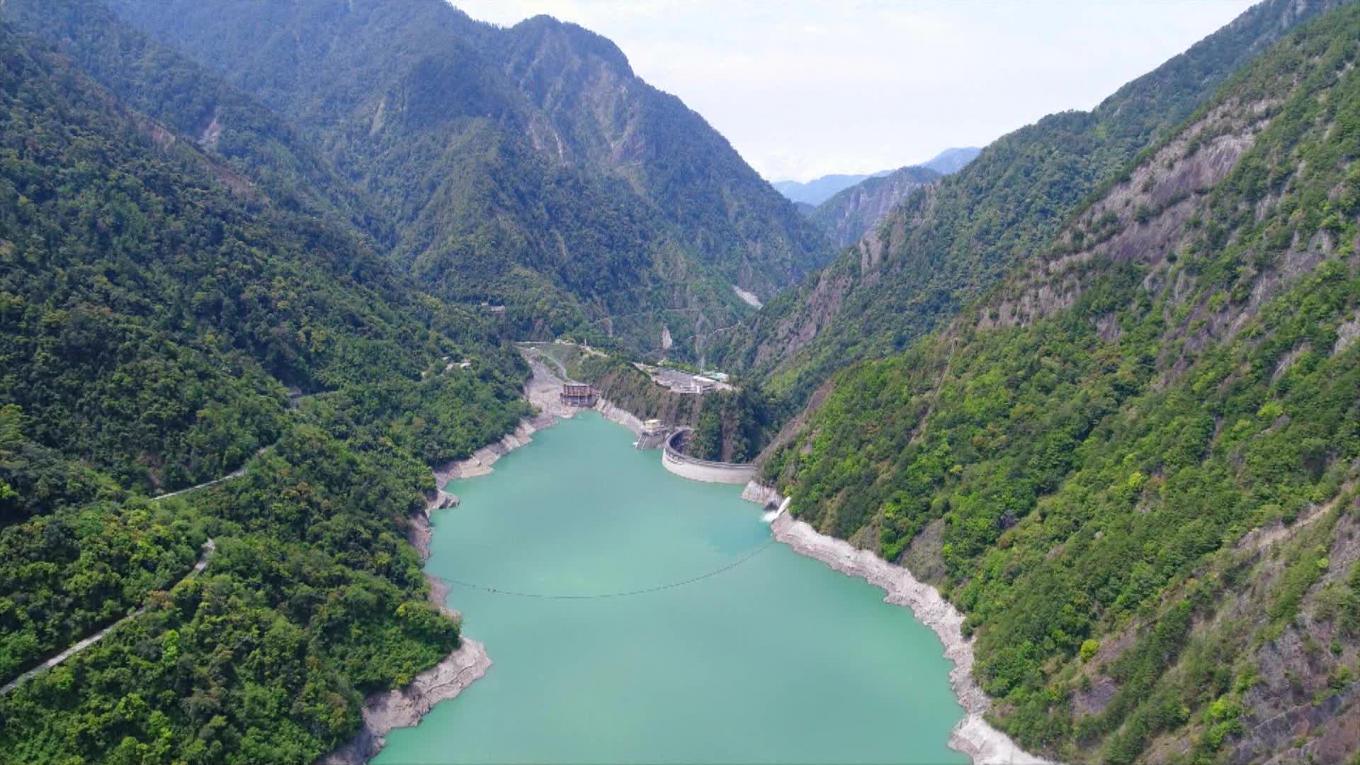 大甲溪流域德基水庫