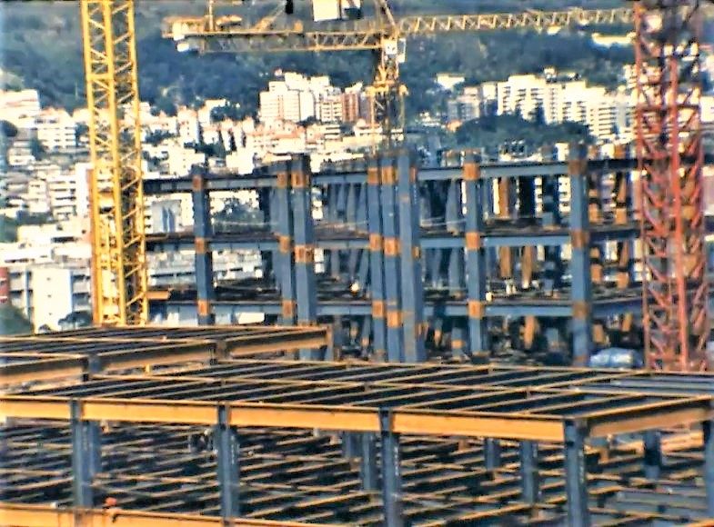 台北榮總醫院中正樓新建工程鋼結構施工