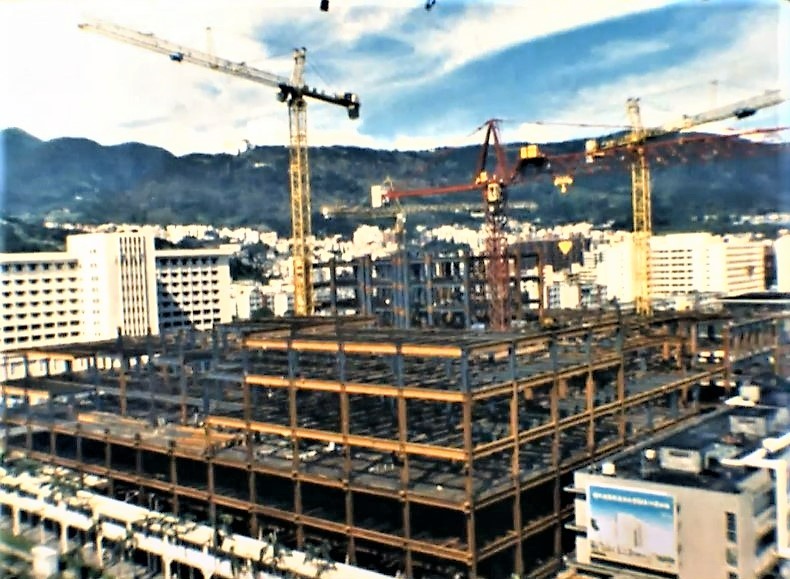 台北榮總醫院中正樓新建工程鋼結構施工