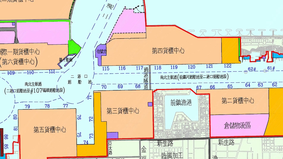 高雄港過港隧道過港隧道預定地