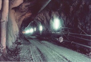 馬鞍電廠頭水隧興建舊照
