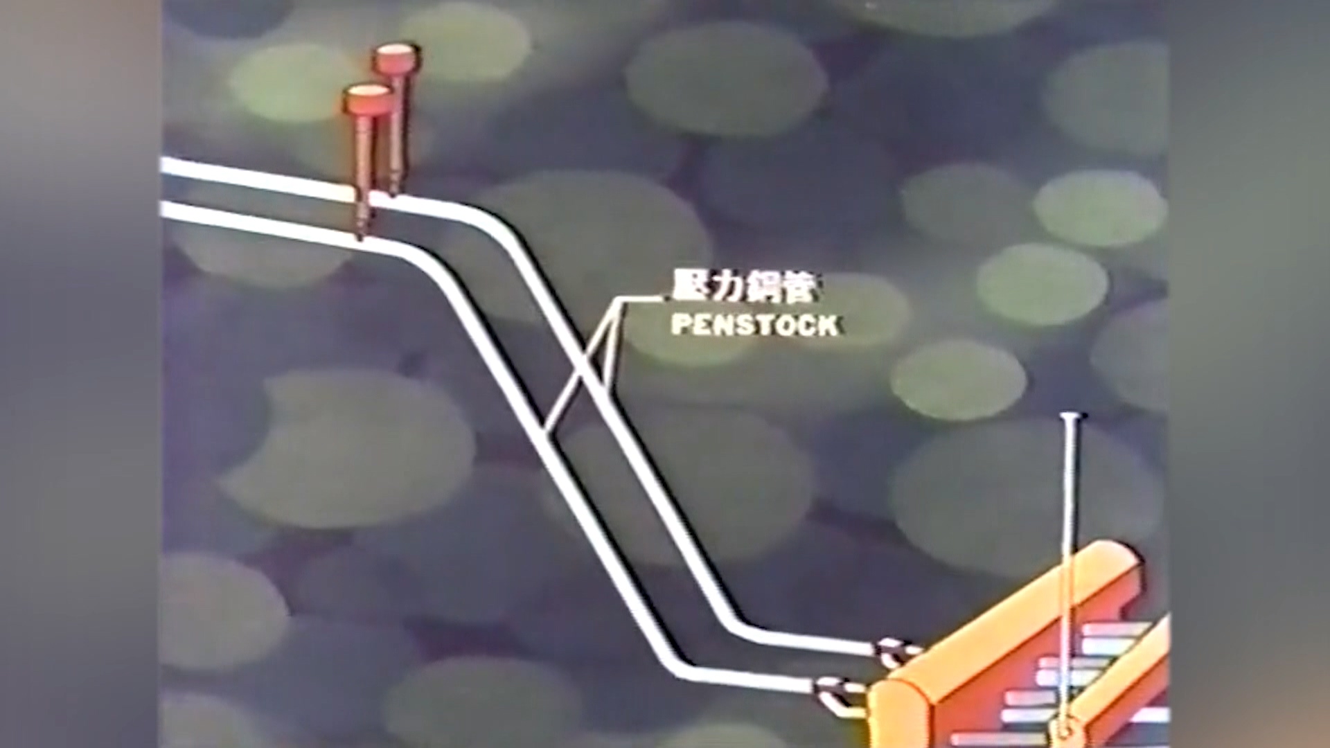 明湖抽蓄水力發電主體工程示意圖