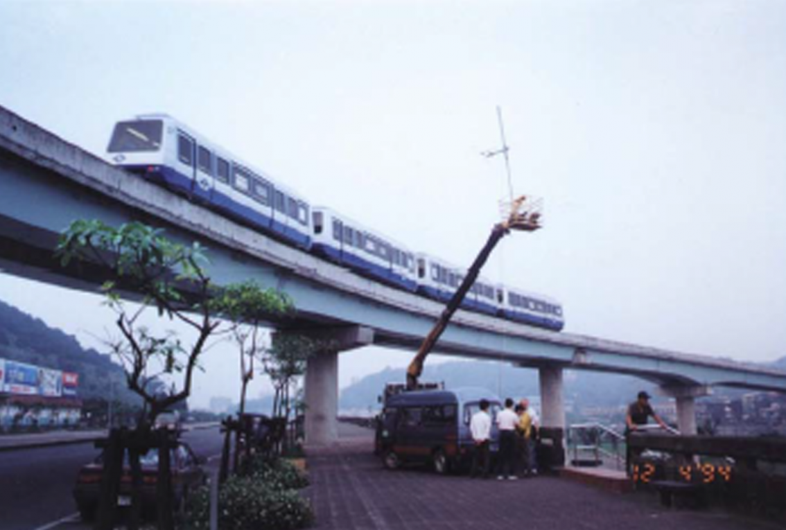捷運文湖線施工