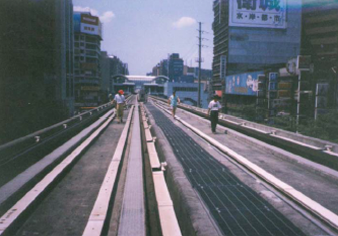 捷運文湖線施工