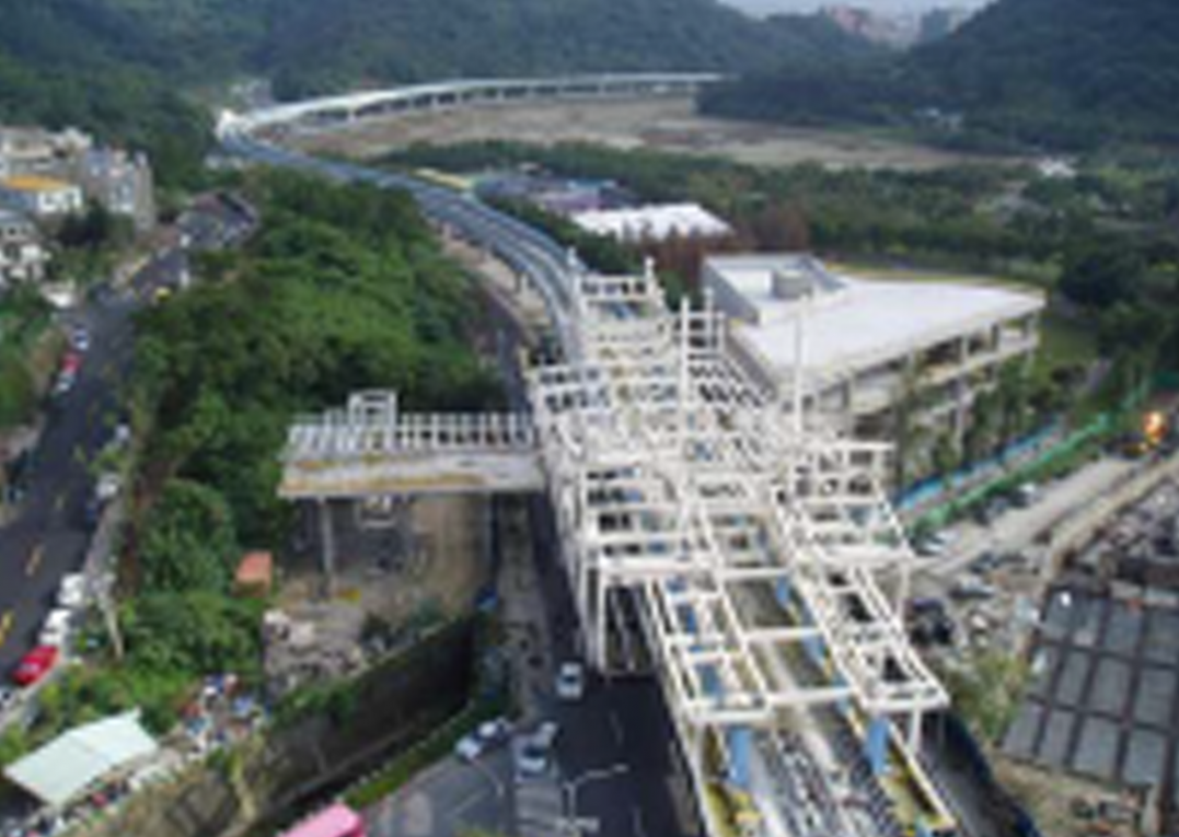 捷運文湖線施工