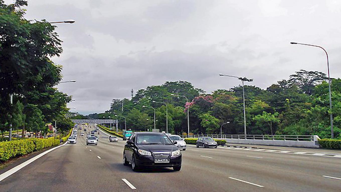 榮工處海外業務東南亞新加坡克蘭芝高速公路兀蘭交流道