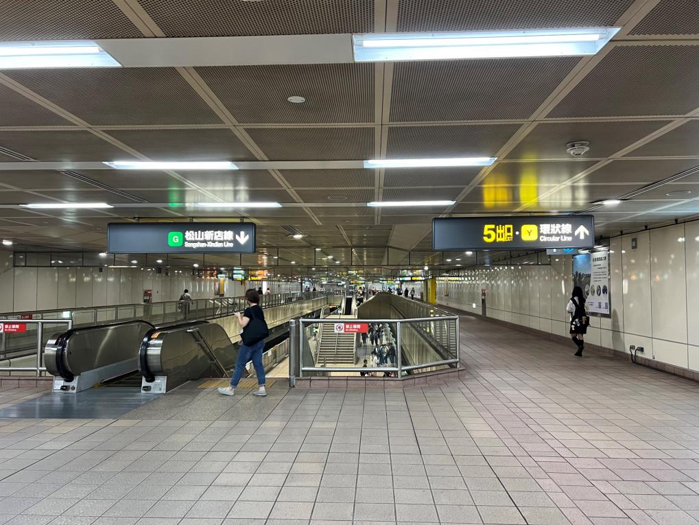 捷運松山新店線之新店線大坪林站(G04)大廳層