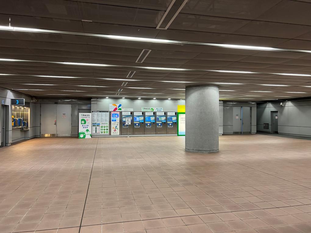 捷運松山新店線之松山線北門站(G13)大廳層