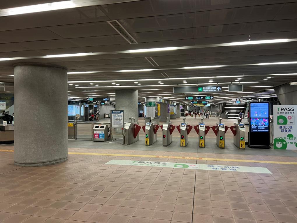 捷運松山新店線之松山線北門站(G13)大廳層