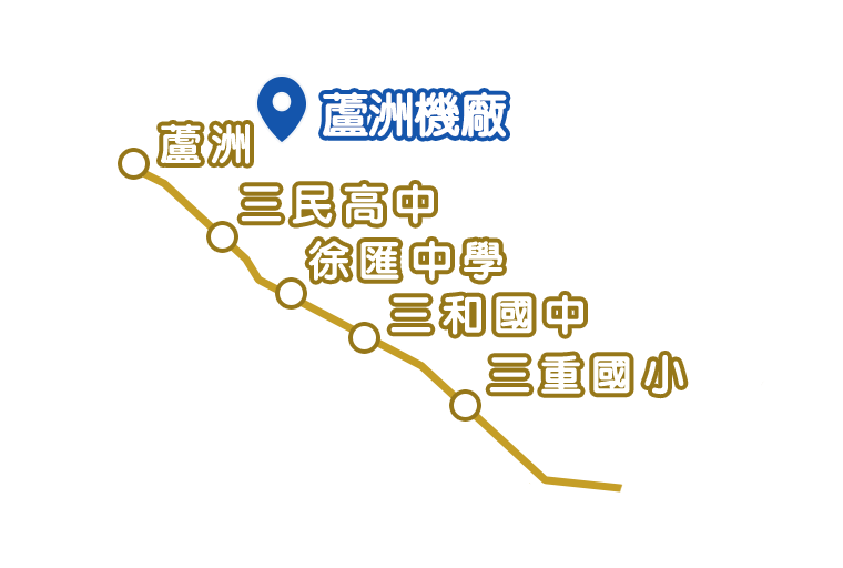 捷運中和新蘆線蘆洲線全貌