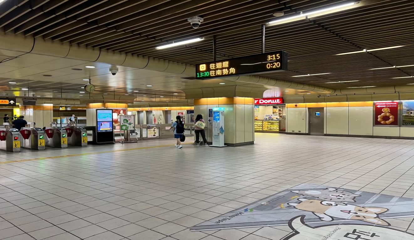 捷運中和新蘆線中和線沿線車站-永安站(O03)大廳層