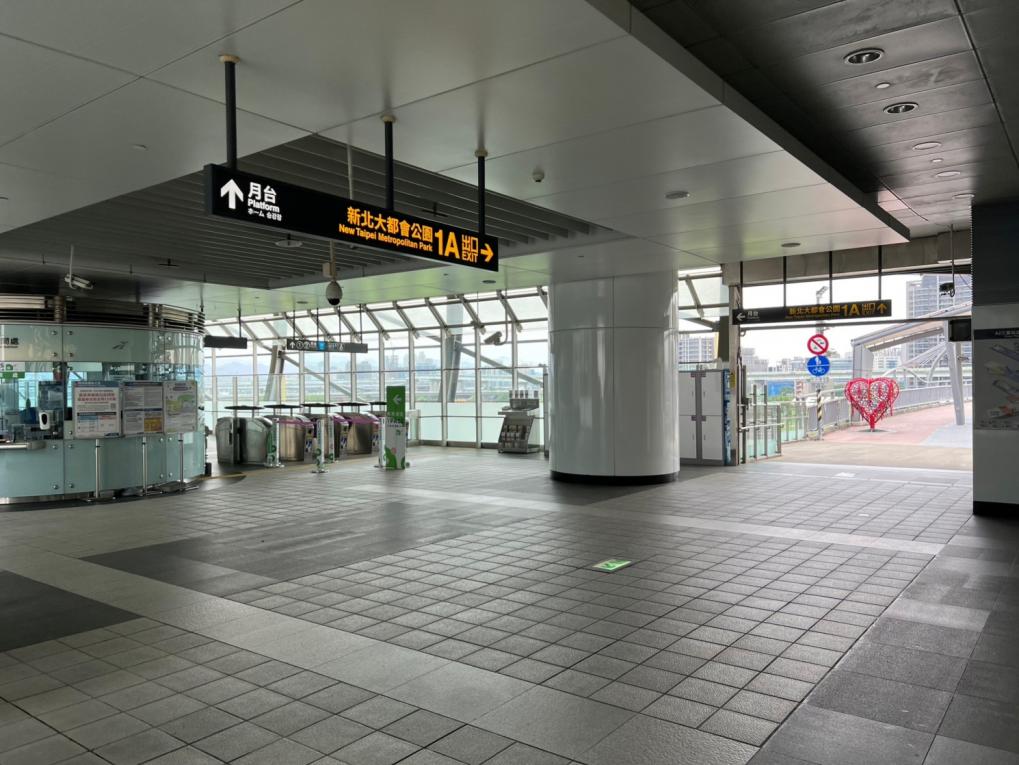 捷運中和新蘆線新莊線新北市段沿線車站-三重站(O15)大廳層