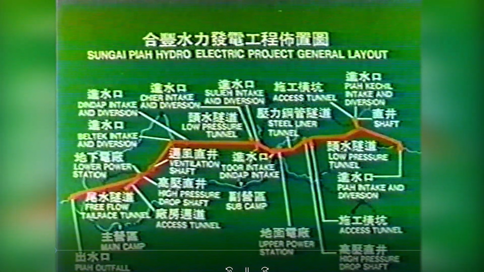 榮工處海外業務東南亞馬來西亞合豐電廠工程