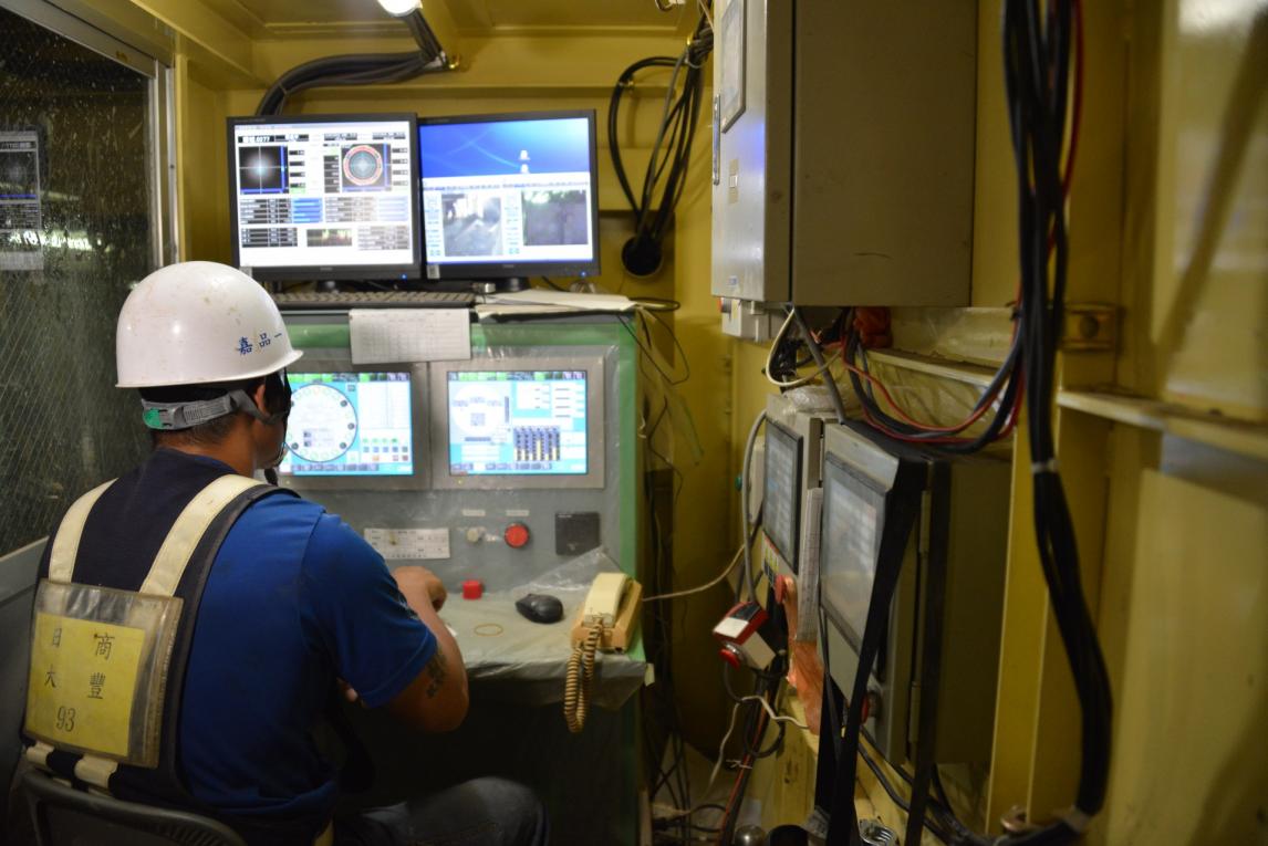 桃園機場捷運線主要結構施工-潛盾隧道施工作業