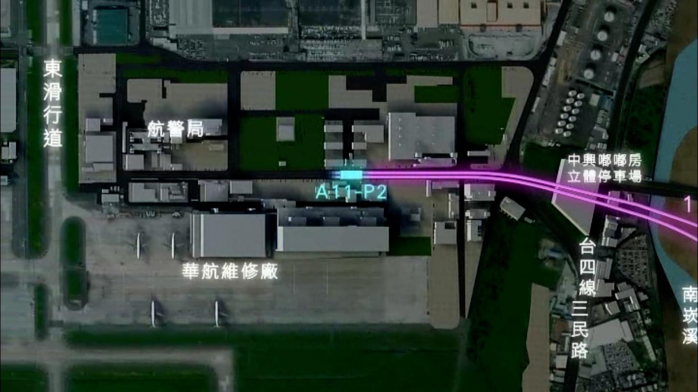 桃園機場捷運線主要結構施工-潛盾隧道施工作業