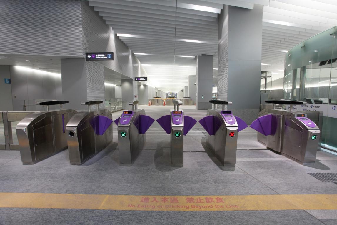 桃園機場捷運線機電工程-自動收費系統