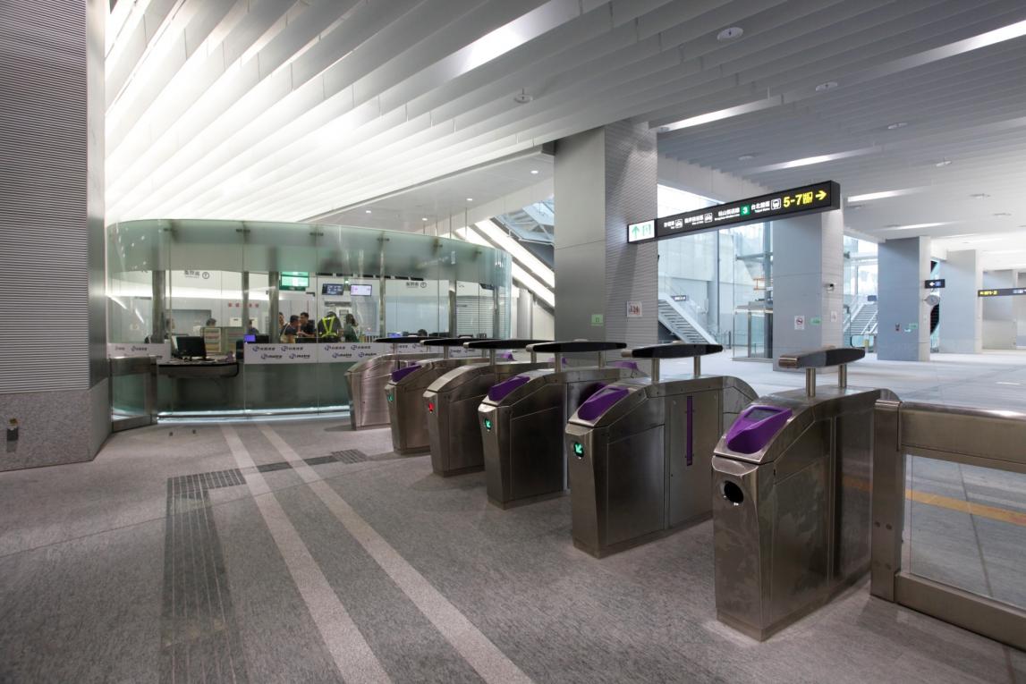 桃園機場捷運線機電工程-自動收費系統