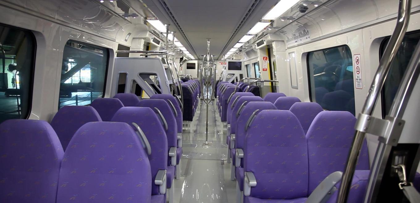 桃園機場捷運線機電工程-電聯車