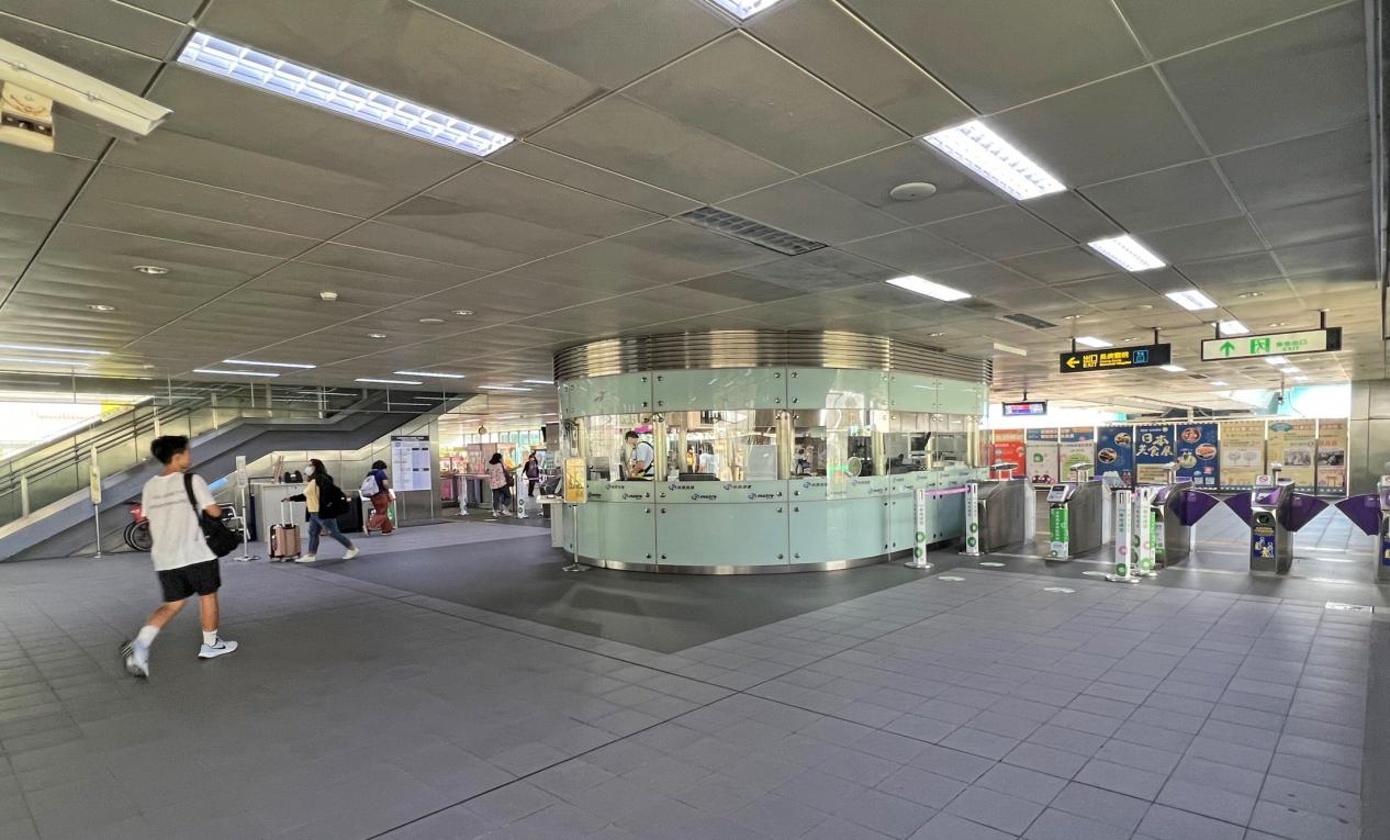 桃園機場捷運沿線車站-長庚醫院站(A8)大廳層