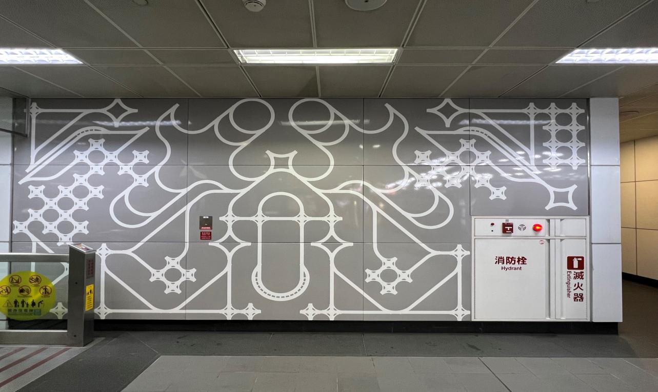 桃園機場捷運沿線車站-長庚醫院站(A8)公共藝術