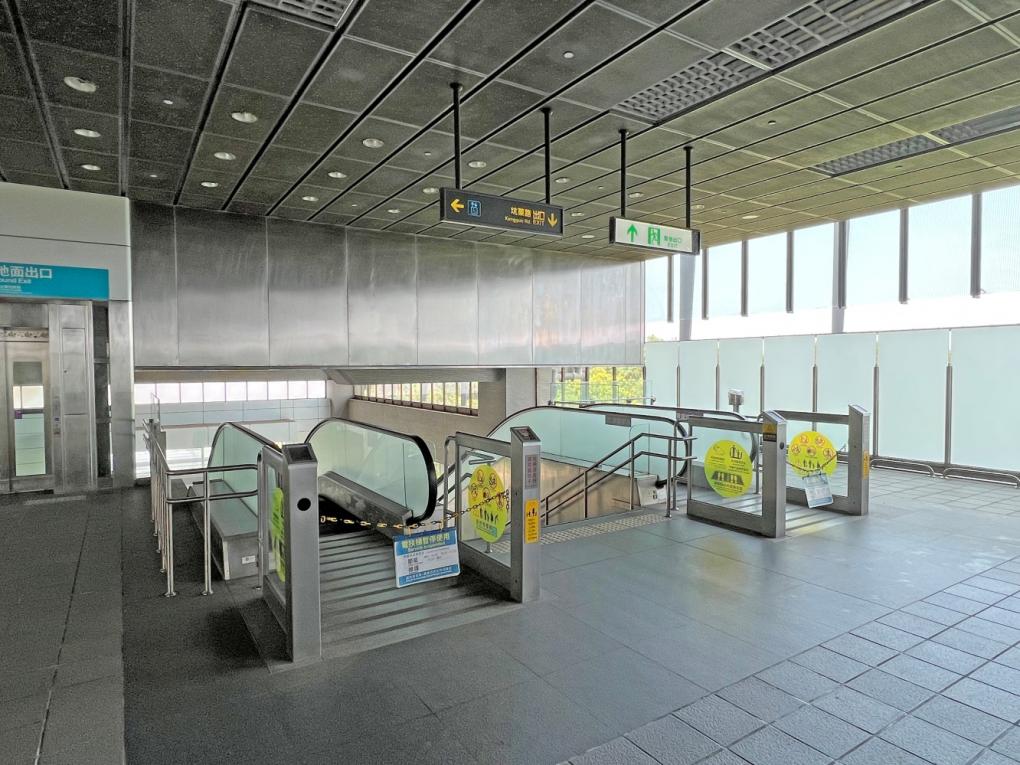 桃園機場捷運沿線車站-坑口站(A11)站體設施-大廳層