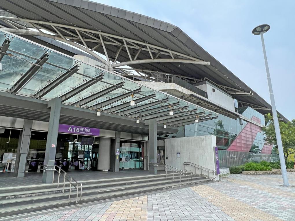 桃園機場捷運沿線車站 -橫山站(A16)站體設施-出口