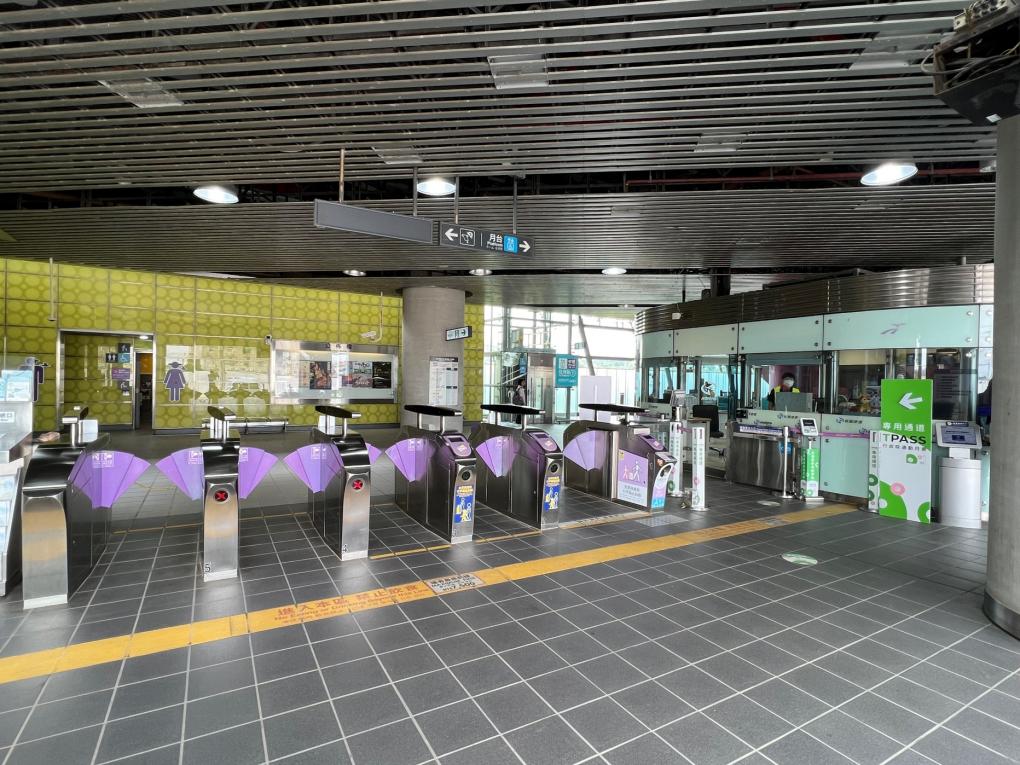 桃園機場捷運沿線車站-橫山站(A16)站體設施-大廳層