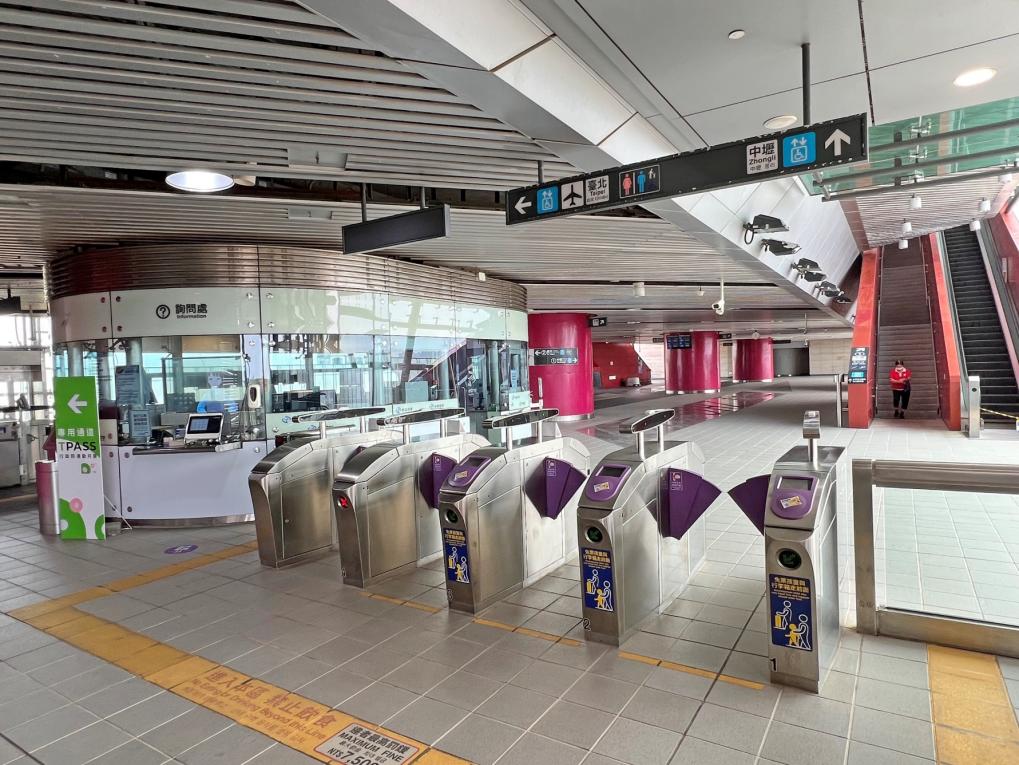桃園機場捷運沿線車站-興南站(A20)站體設施-大廳層