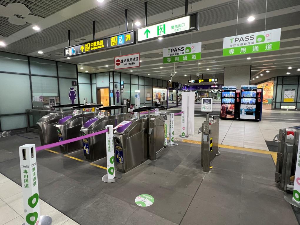 桃園機場捷運沿線車站-環北站(A21)站體設施-大廳層