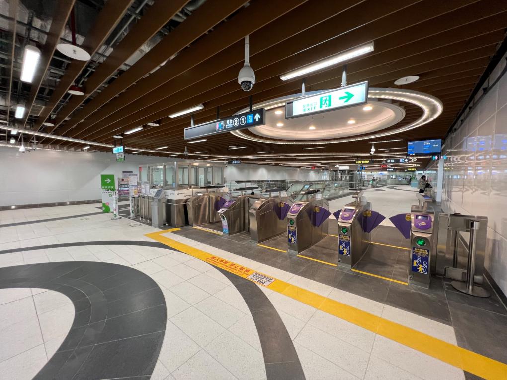 桃園機場捷運沿線車站-老街溪站(A22)站體設施-大廳層