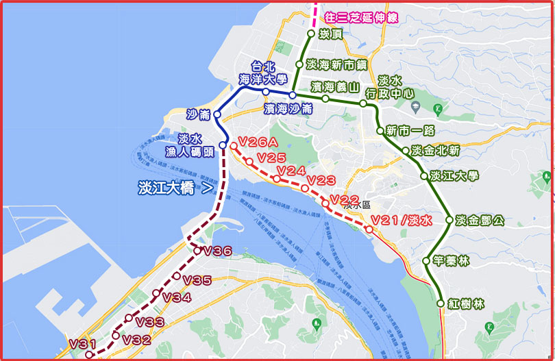 淡海輕軌發展歷程