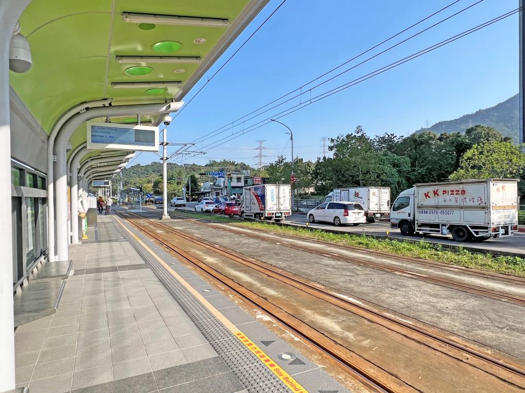 安坑輕軌沿線車站-耕莘安坑院區站-站體設施