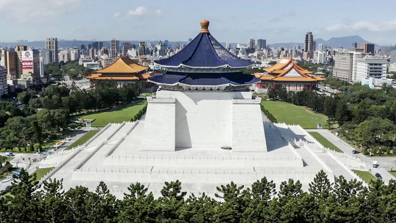 中正紀念堂-結構體工程-中正紀念堂屋面