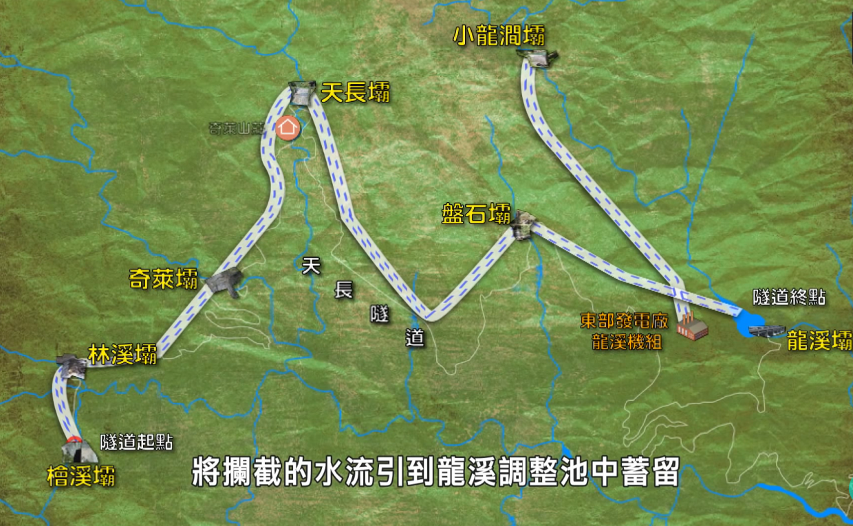 十二項建設-木瓜溪水力發電工程