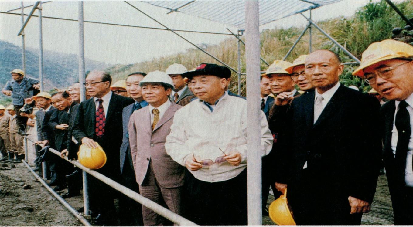 榮工永遠的大家長嚴孝章先生生平-承建曾文水庫