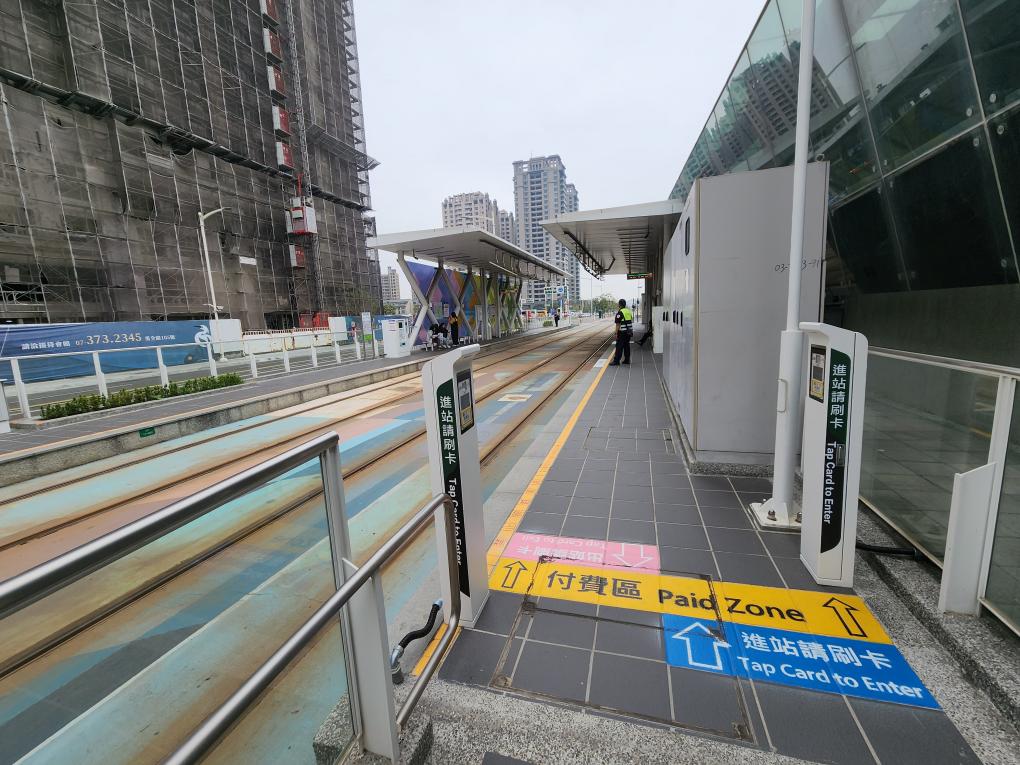 鐵路地下化計畫-高雄市區計畫新設車站-美術館站-地面層