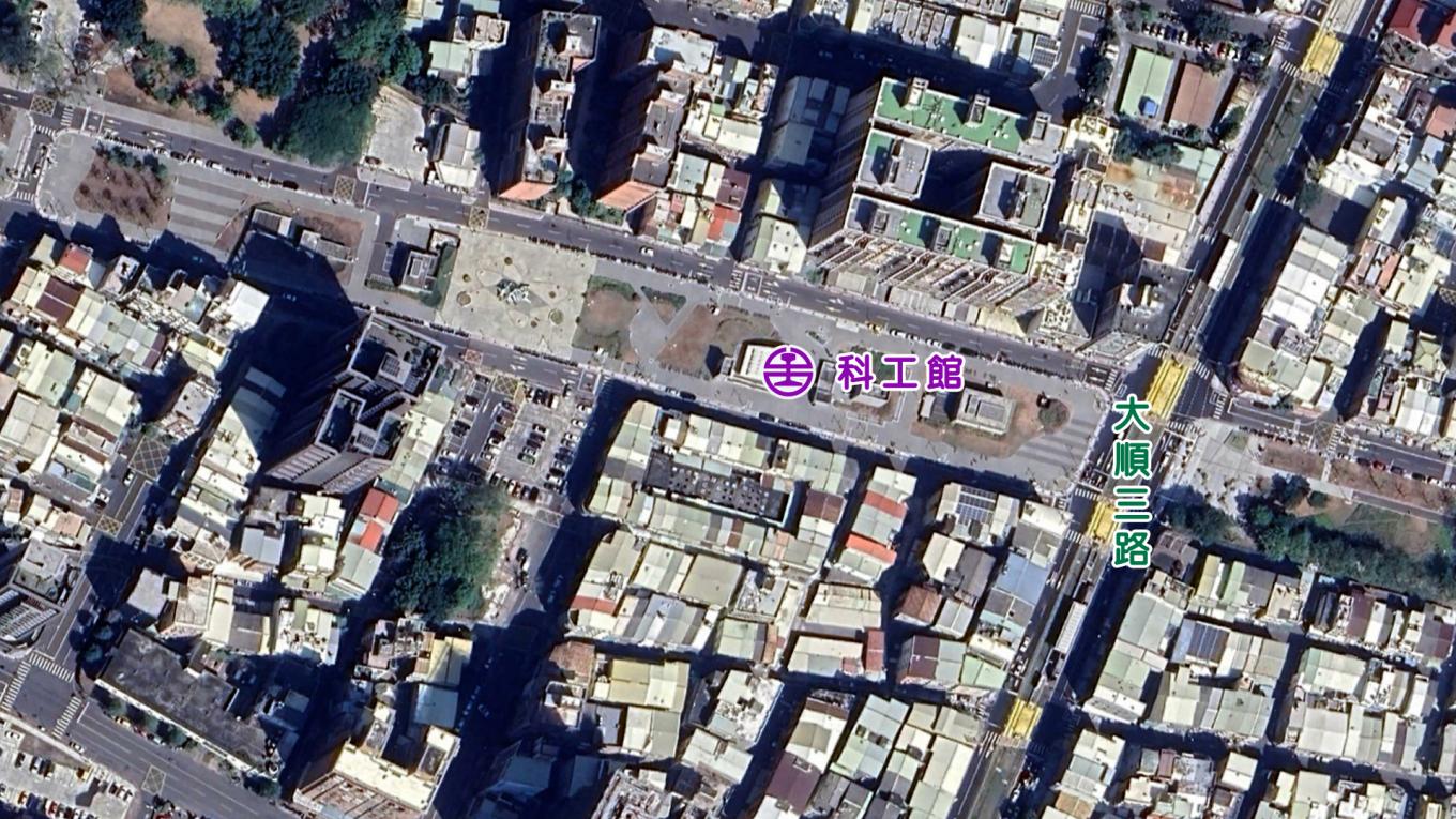 鐵路地下化計畫-高雄市區計畫新設車站-科工館站位置