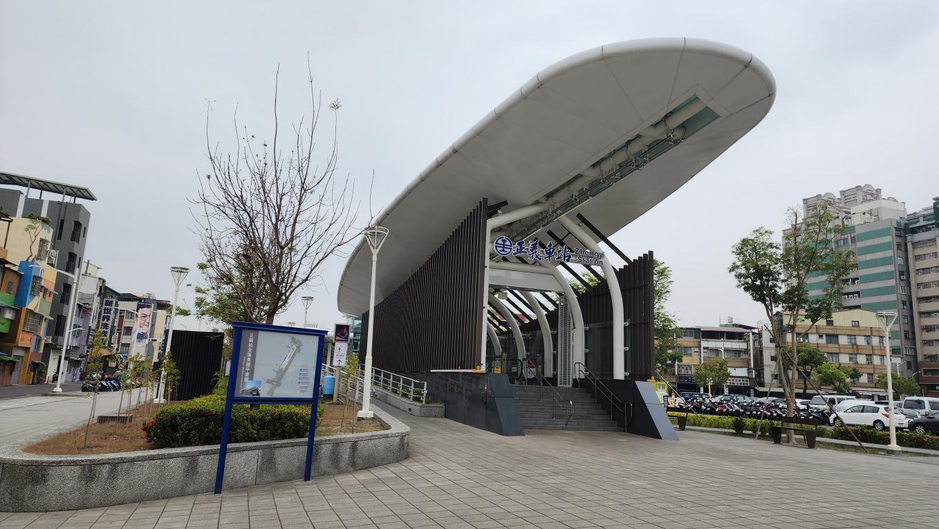 高雄市區鐵路地下化計畫-延伸鳳山計畫新設車站-正義車站站體
