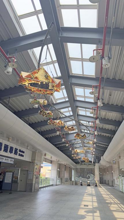 高雄捷運紅線沿線車站介紹-橋頭火車站(R23)公共藝術