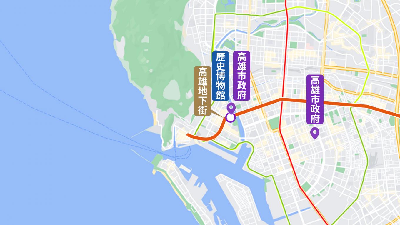 高雄捷運橘線-取消站體