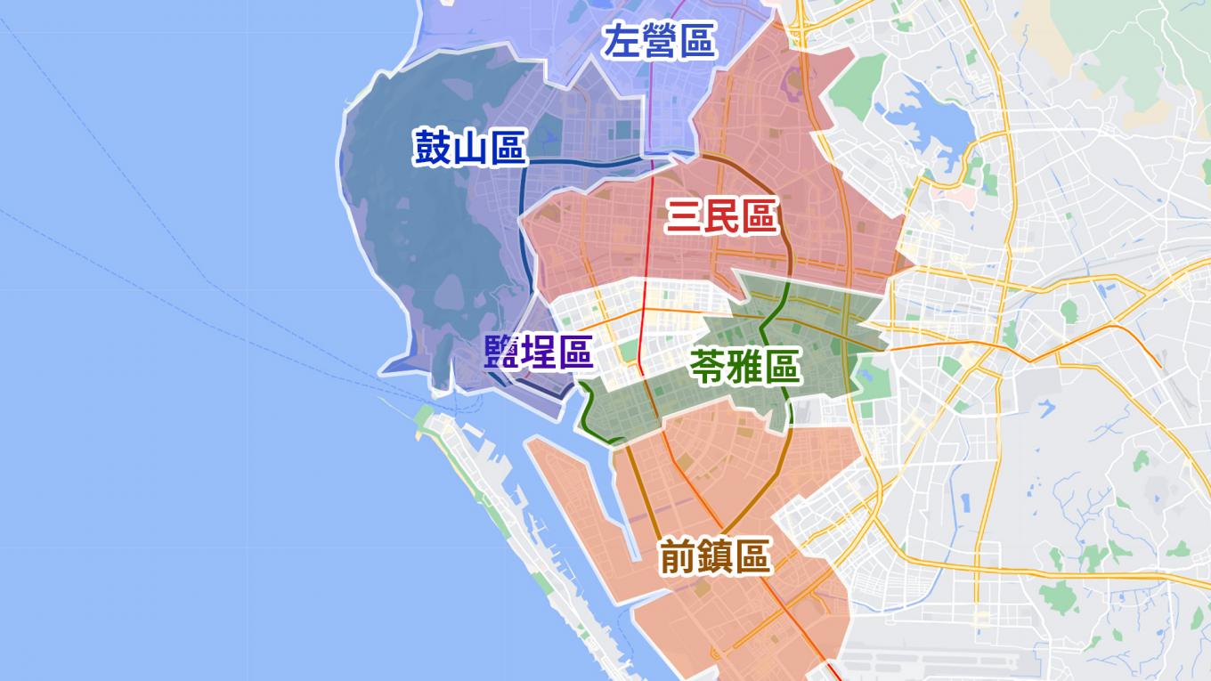 高雄環狀輕軌全貌
