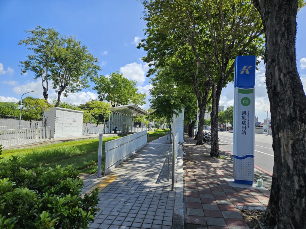 高雄環狀輕軌沿線車站介紹-凱旋瑞田站(C2)