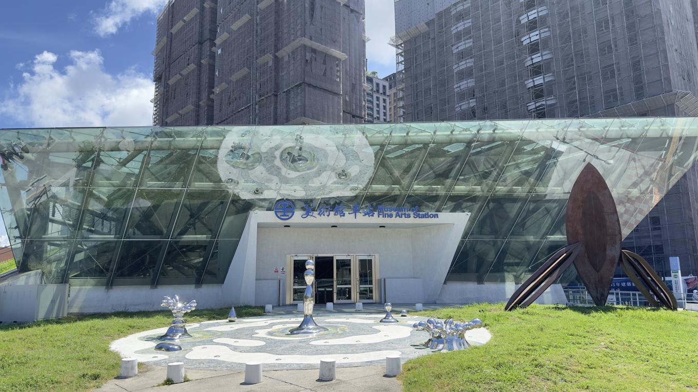 高雄環狀輕軌沿線車站介紹-臺鐵美術館站(C20)