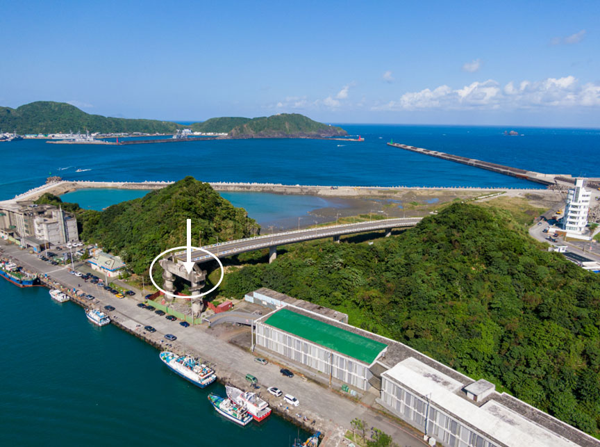 蘇澳港已消失的跨海大橋