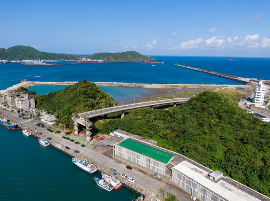 蘇澳港已消失的跨海大橋