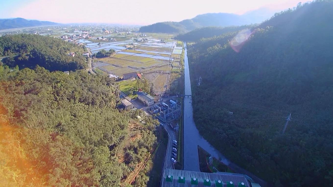 天埤電廠及尾水路