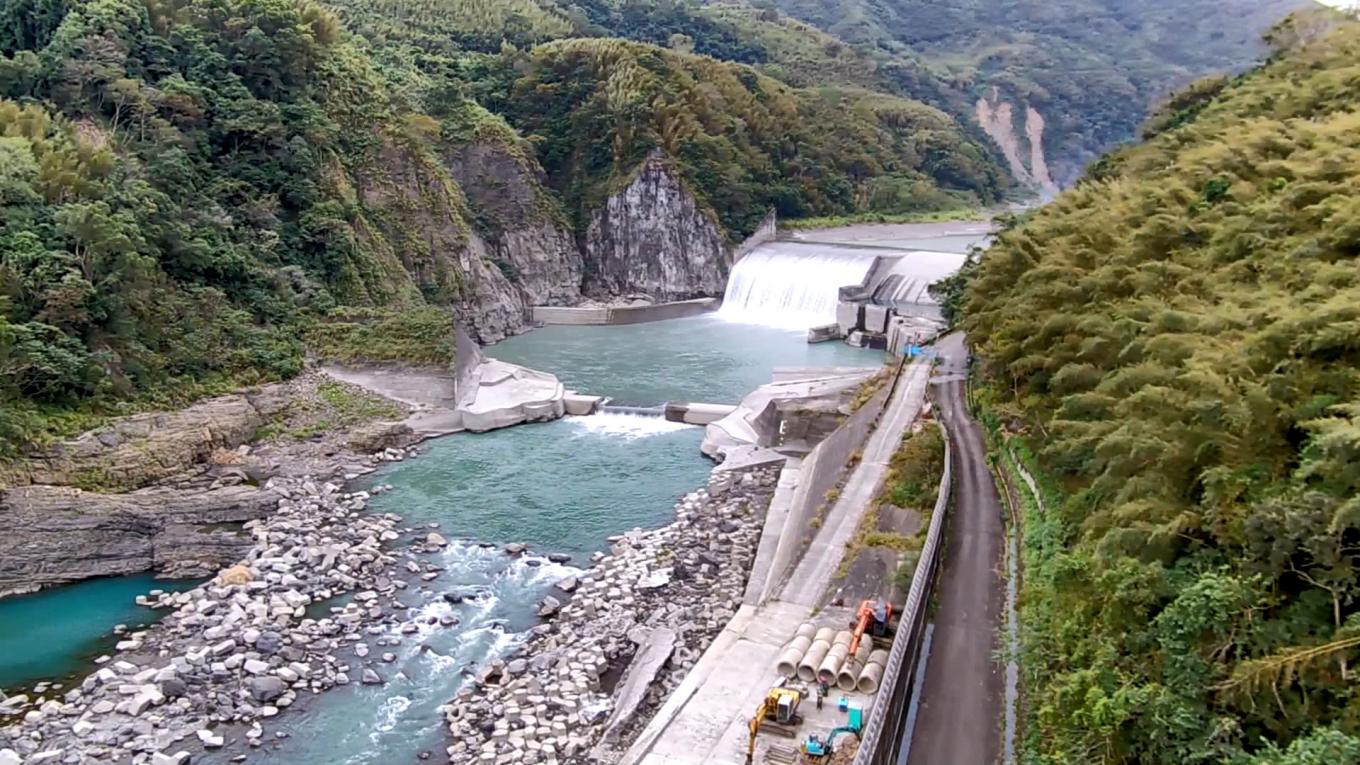 石門水庫集水區分期治理第一期計劃興建的義興壩