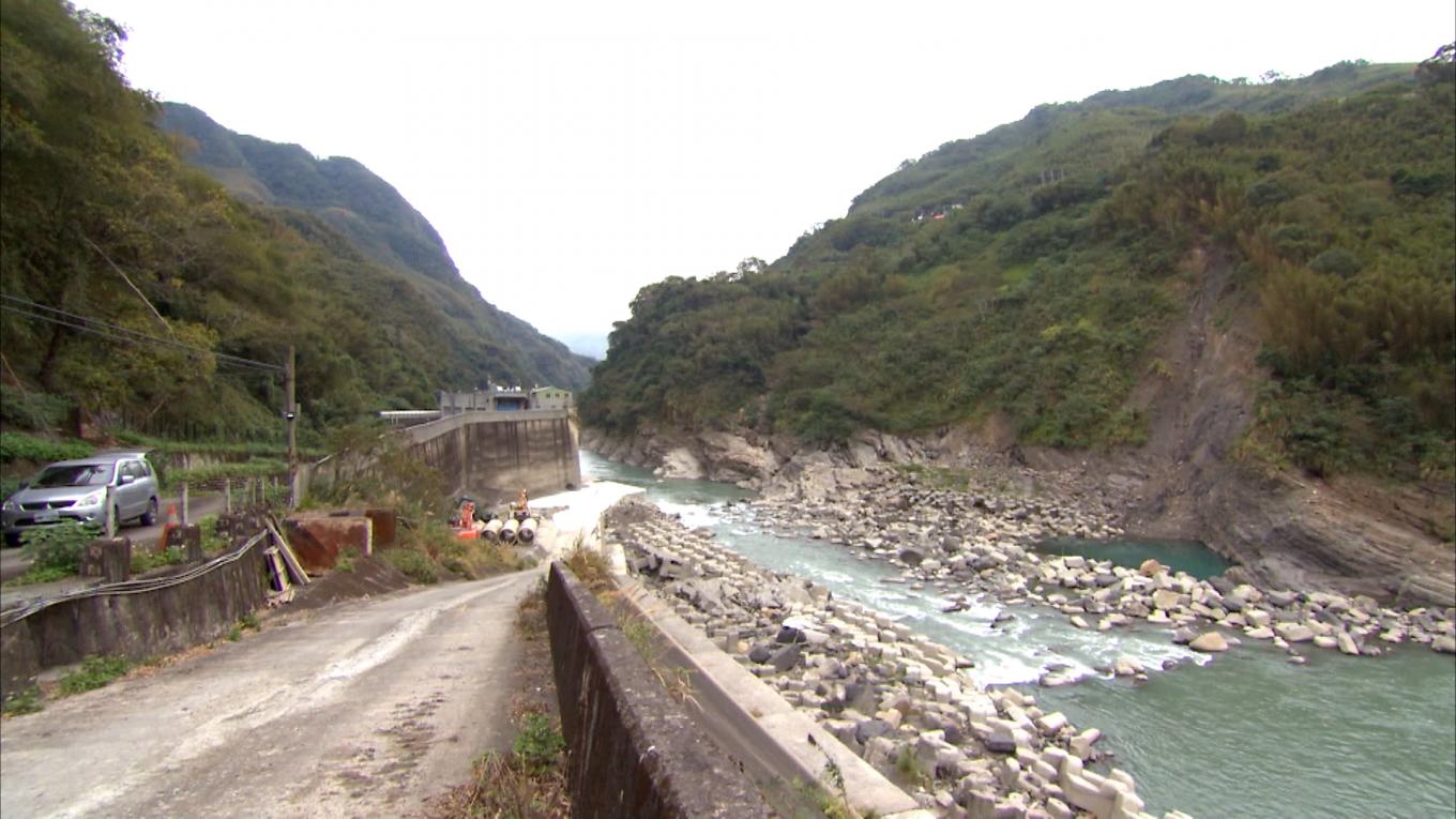 石門水庫集水區分期治理第一期計劃興建的義興壩