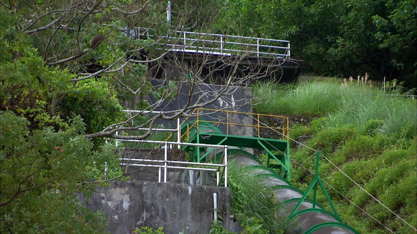 壽豐溪流域溪口電廠壓力鋼管